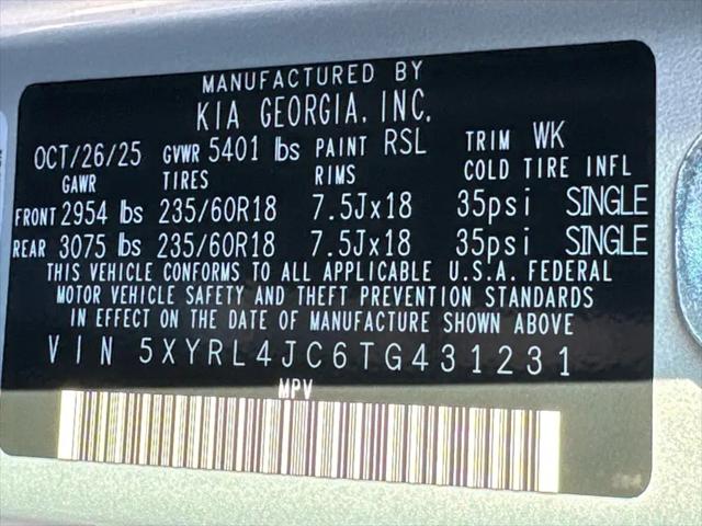 2026 Kia Sorento S