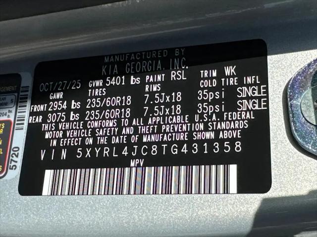 2026 Kia Sorento S