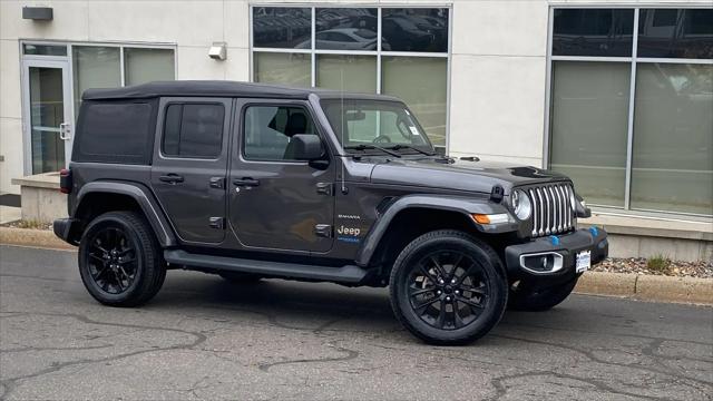 2022 Jeep Wrangler 4xe Unlimited Sahara 4x4 for sale in White Bear Lake, MN