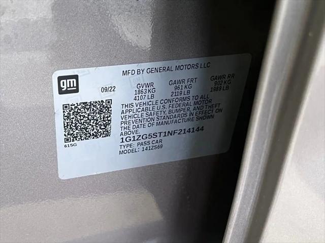 2022 Chevrolet Malibu FWD RS