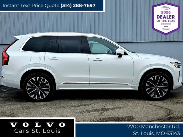 2026 Volvo XC90 Plus, B6 AWD Gas (mild hybrid), Gasoline, Bright, 7 Seats for sale in St. Louis, MO