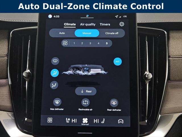 2026 Volvo XC90 Plus, B6 AWD Gas (mild hybrid), Gasoline, Bright, 7 Seats