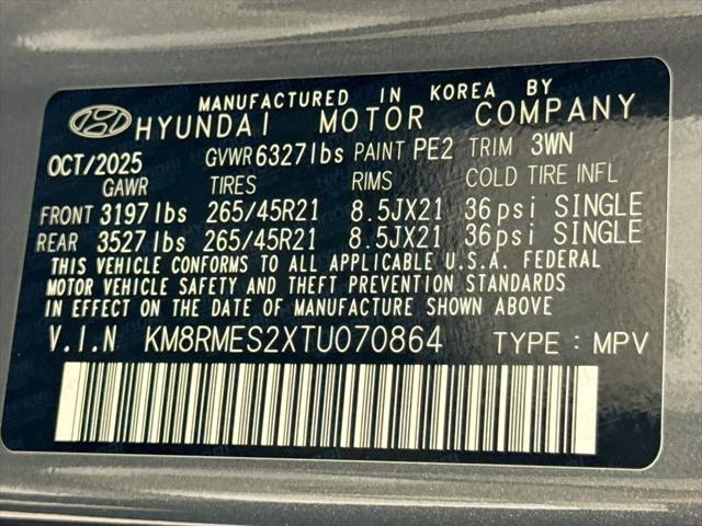 2026 Hyundai Palisade Calligraphy