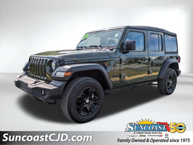 2023 Jeep Wrangler 4-Door Sport S 4x4 2023 Jeep Wrangler 4-Door Sport S 4x4