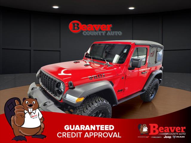 2026 Jeep Wrangler 2-Door Willys 4x4 for sale in Beaver Falls, PA