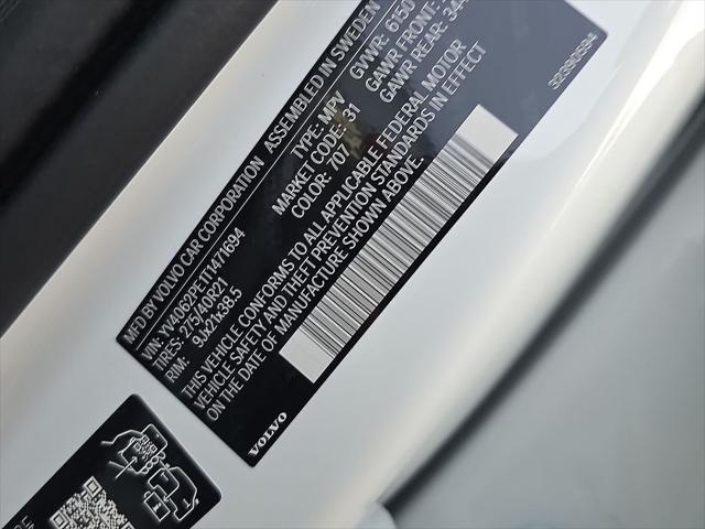 2026 Volvo XC90 Plus, B6 AWD Gas (mild hybrid), Gasoline, Bright, 7 Seats