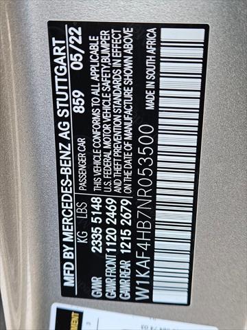 2022 Mercedes-Benz C-CLASS C 300 4MATIC Sedan