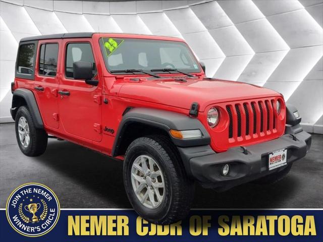 2023 Jeep Wrangler 4-Door Sport S 4x4 for sale in Saratoga Springs, NY