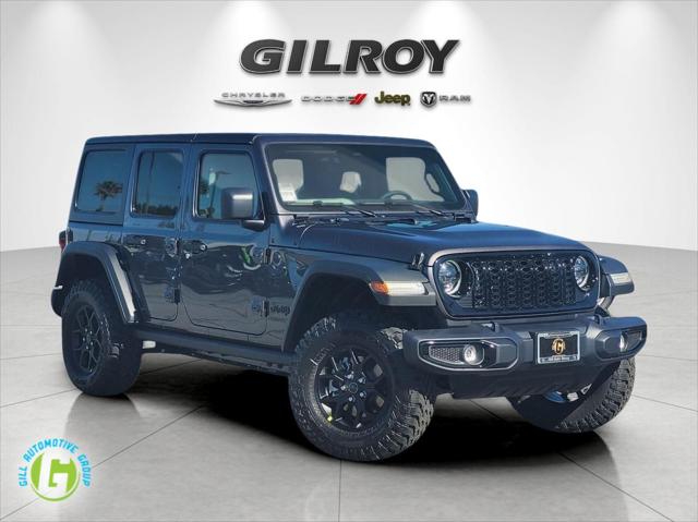 2026 Jeep Wrangler 4-Door Willys 4x4 for sale in Gilroy, CA