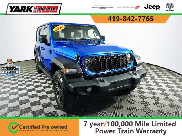 2024 Jeep Wrangler 4-Door Sport S 4x4 2024 Jeep Wrangler 4-Door Sport S 4x4