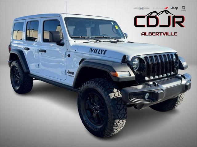 2021 Jeep Wrangler Unlimited Willys 4x4 2021 Jeep Wrangler Unlimited Willys 4x4