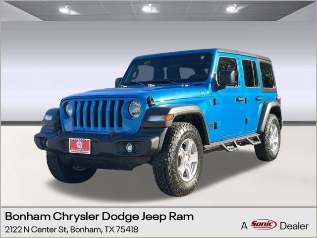 2022 Jeep Wrangler Unlimited Sport S 4x4 2022 Jeep Wrangler Unlimited Sport S 4x4