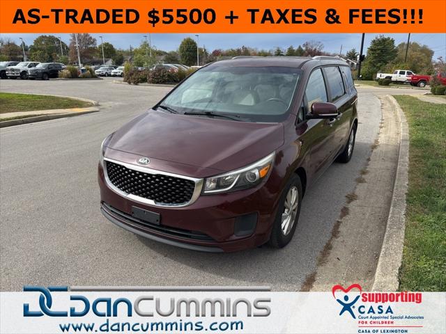 2015 Kia Sedona LX 2015 Kia Sedona LX