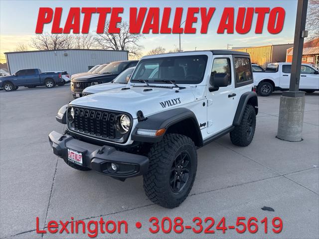 2026 Jeep Wrangler 2-Door Willys 4x4 for sale in Lexington, NE