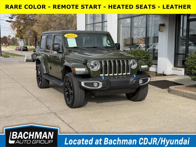 2023 Jeep Wrangler 4xe Sahara 4x4