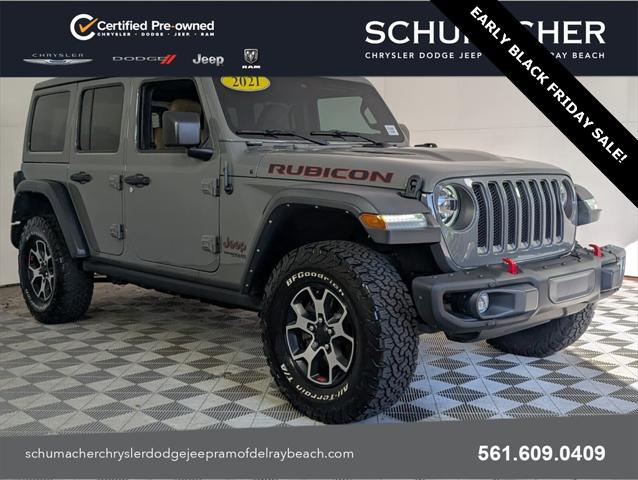 2021 Jeep Wrangler Unlimited Rubicon 4X4 2021 Jeep Wrangler Unlimited Rubicon 4X4