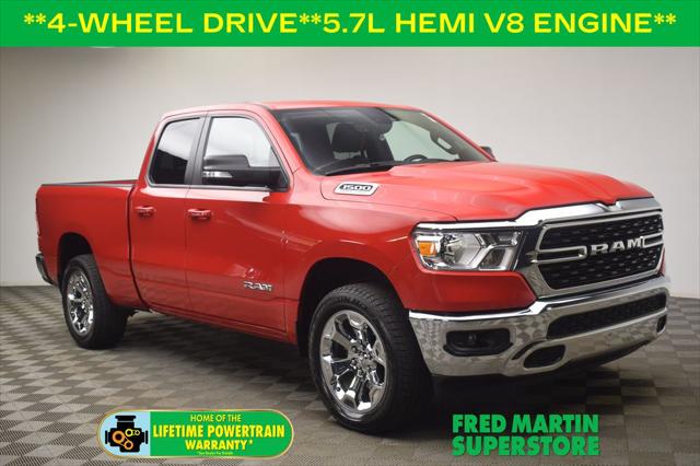 2022 RAM 1500 Big Horn Quad Cab 4x4 64 Box 2022 RAM 1500 Big Horn Quad Cab 4x4 64 Box