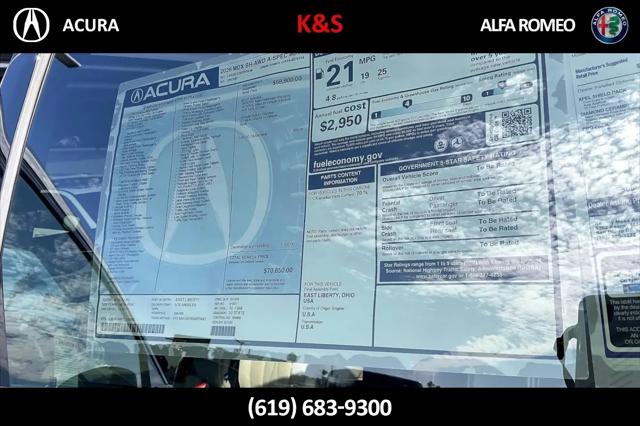 2026 Acura MDX A-SPEC Advance Package