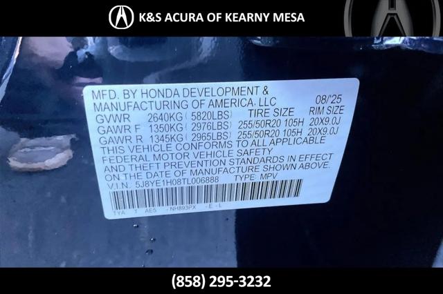 2026 Acura MDX A-SPEC