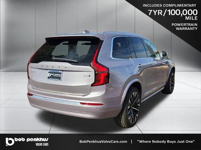 2026 Volvo XC90 Plus, B6 AWD Gas (mild hybrid), Gasoline, Bright, 7 Seats
