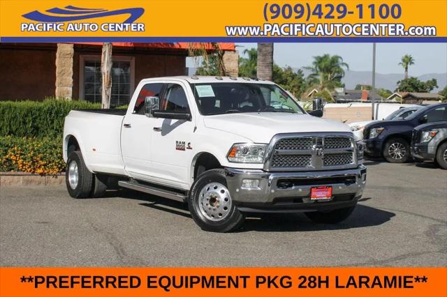 2018 Ram 3500 Laramie Crew Cab 4x4 8 Box for sale in Fontana, CA