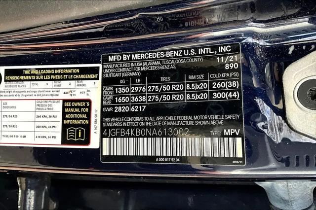 2022 Mercedes-Benz GLE GLE 350 4MATIC