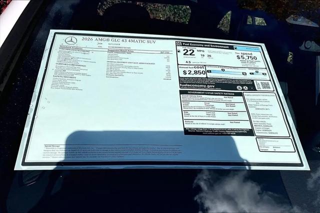2026 Mercedes-Benz GLC 4MATIC