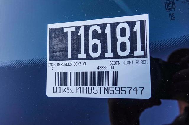 2026 Mercedes-Benz CLA 250 4MATIC