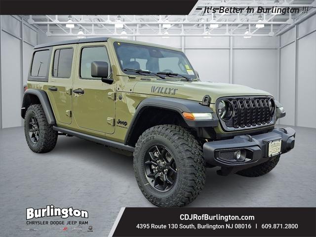 2026 Jeep Wrangler WRANGLER 4-DOOR WILLYS 2026 Jeep Wrangler WRANGLER 4-DOOR WILLYS