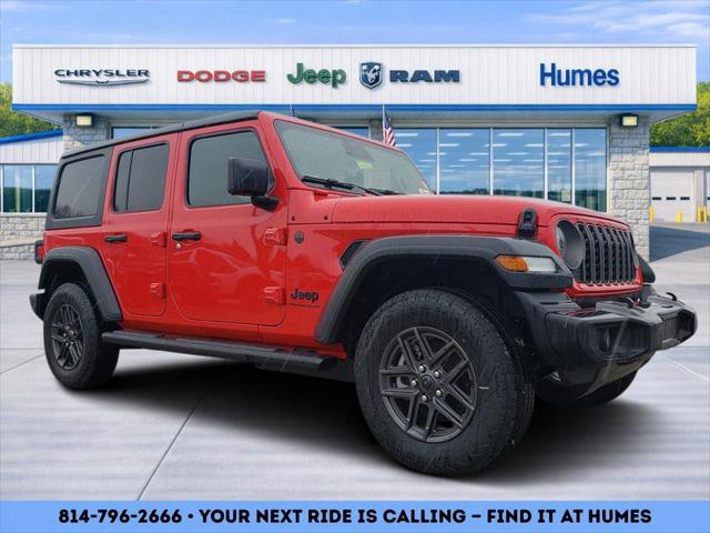 2026 Jeep Wrangler 4-Door Sport S 4x4 for sale in Waterford, PA