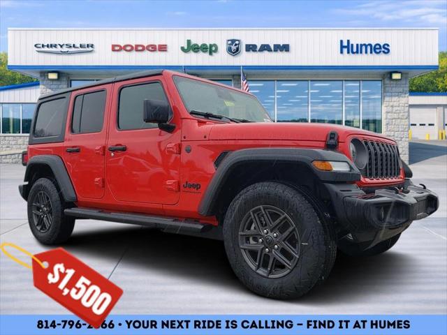 2026 Jeep Wrangler 4-Door Sport S 4x4 for sale in Waterford, PA