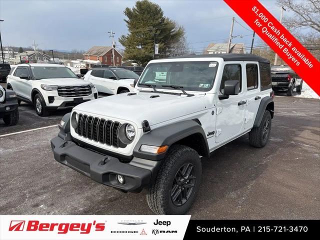 2026 Jeep Wrangler WRANGLER 4-DOOR SPORT S