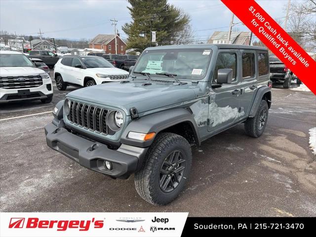 2026 Jeep Wrangler WRANGLER 4-DOOR SPORT S
