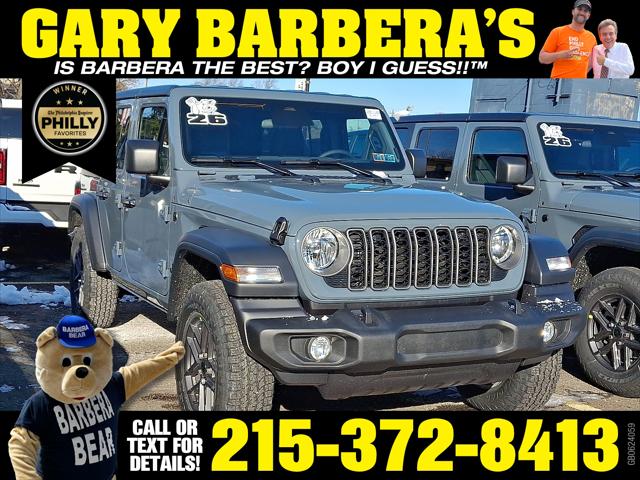 2026 Jeep Wrangler WRANGLER 4-DOOR SPORT S