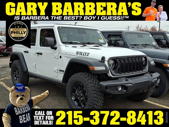 2026 Jeep Wrangler WRANGLER 4-DOOR WILLYS 2026 Jeep Wrangler WRANGLER 4-DOOR WILLYS