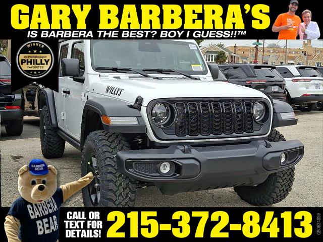 2026 Jeep Wrangler WRANGLER 4-DOOR WILLYS 2026 Jeep Wrangler WRANGLER 4-DOOR WILLYS