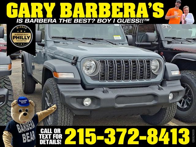 2026 Jeep Wrangler WRANGLER 4-DOOR SPORT S 2026 Jeep Wrangler WRANGLER 4-DOOR SPORT S