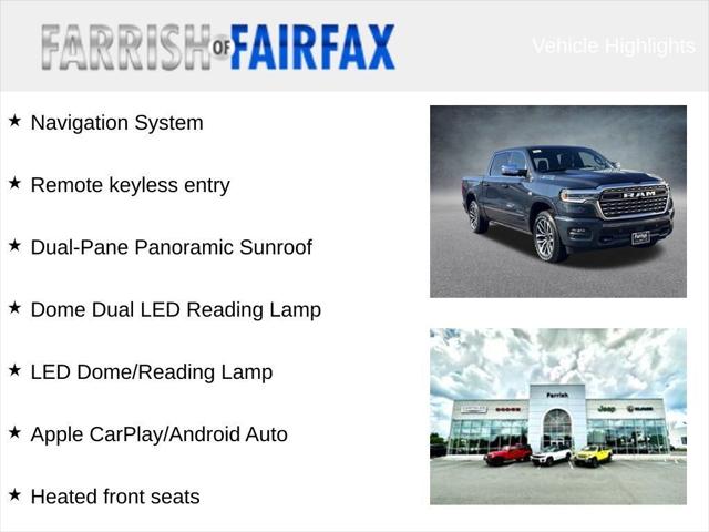 2026 RAM 1500 RAM 1500 LIMITED CREW CAB 4X4 57 BOX