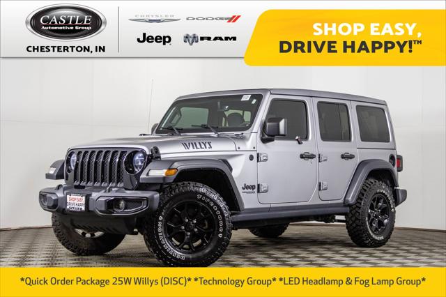 2021 Jeep Wrangler Unlimited Willys 4x4 2021 Jeep Wrangler Unlimited Willys 4x4