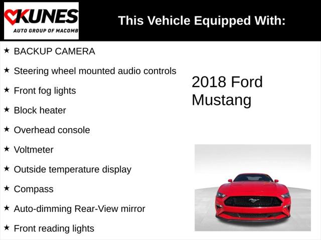 2018 Ford Mustang GT 2018 Ford Mustang GT