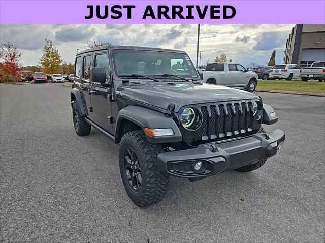 2021 Jeep Wrangler Unlimited Willys 4x4 2021 Jeep Wrangler Unlimited Willys 4x4