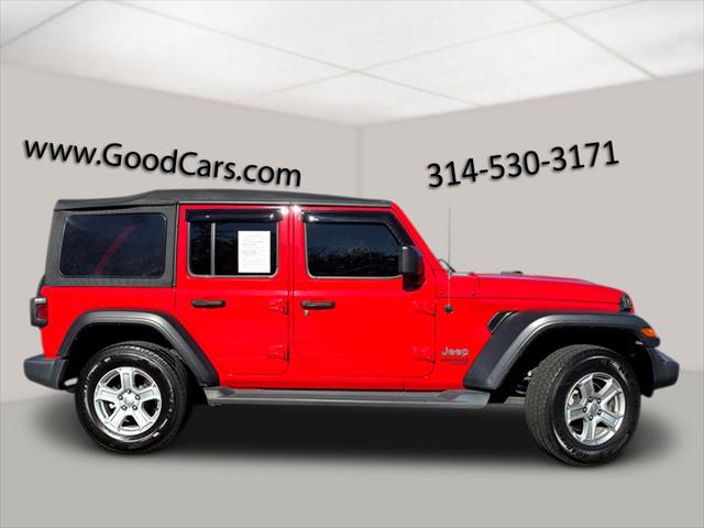 2020 Jeep Wrangler Unlimited Sport S 4X4 2020 Jeep Wrangler Unlimited Sport S 4X4