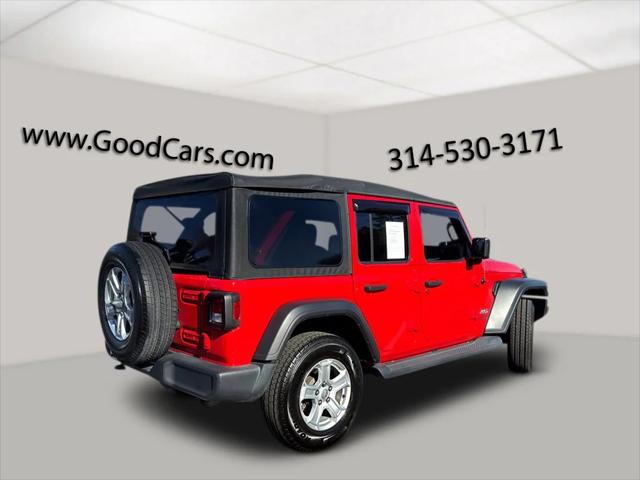 2020 Jeep Wrangler Unlimited Sport S 4X4