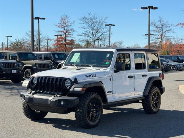 2022 Jeep Wrangler Unlimited Willys Sport 4x4 2022 Jeep Wrangler Unlimited Willys Sport 4x4
