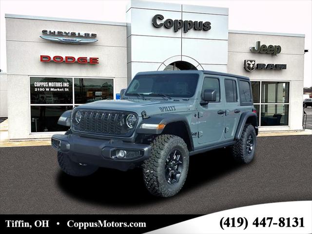 2025 Jeep Wrangler 4-Door Willys 4x4 2025 Jeep Wrangler 4-Door Willys 4x4