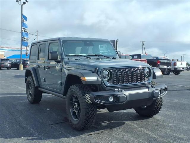 2025 Jeep Wrangler 4-Door Willys 4x4 2025 Jeep Wrangler 4-Door Willys 4x4