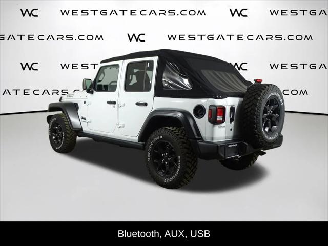 2021 Jeep Wrangler Unlimited Willys Sport 4x4 2021 Jeep Wrangler Unlimited Willys Sport 4x4