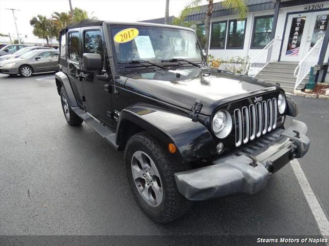 2017 Jeep Wrangler Unlimited Sahara for sale in Naples, FL