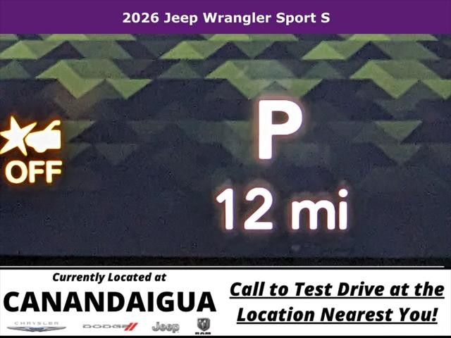 2026 Jeep Wrangler Sport S