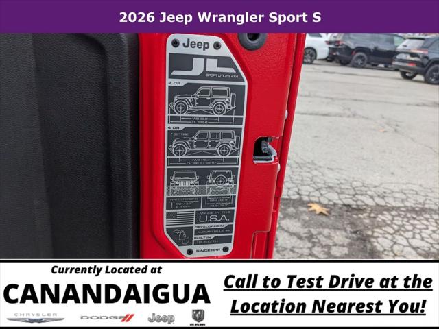 2026 Jeep Wrangler Sport S